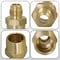 Everflow 1/2" Flare x 3/4" MIP Reducing Adapter Pipe Fitting; Brass F48R-1234 - alternate 4